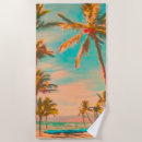 Recherche de hawaiian serviettes de plage Vintage