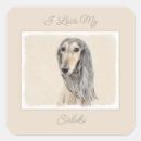 Recherche de saluki autocollants Salut