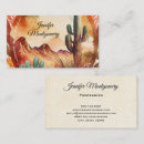 Search for southwest business cards Watercolor