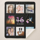 Search for girl birthday blankets Photo collage