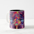 Recherche de visage abstrait tasses Peinture