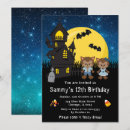 Search for fancy dress birthday invitations Trick or treat