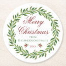 Search for christmas coasters Greenery