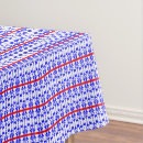 Search for blue and white tablecloths Bold