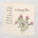 Search for vintage missing you cards Watercolor