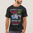 Search for trouble tshirts Flamingo