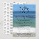 Search for beach vow renewal invitations We still do