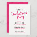 Search for glam bachelorette party invitations Pink