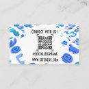 Search for can business cards Qr code