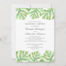 Search for leaves rehearsal dinner invitations Botanical