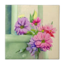 Recherche de fenêtre rose carreaux Fleurs