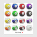 Search for racking stickers 8 ball