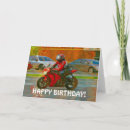 Recherche de rouge moto vœux cartes Pour lui