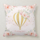 Search for hot air balloon pillows Girly