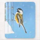 Search for black capped chickadee mousepads Winter
