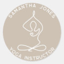 Search for yoga instructor stickers Elegant