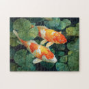 Recherche de carpe koi puzzles Asiatique