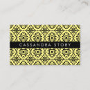 Recherche de motif chic cartes visite Simple