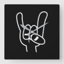 Search for heavy metal clocks Band