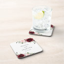 Recherche de fleurs roses dessous de verres Bride