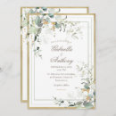Search for greenery and gold wedding invitations Classy modern minimal
