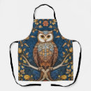 Search for blue owl aprons Vintage