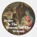 Search for jesus is the reason stickers Religious