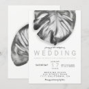 Search for monstera leaf wedding invitations Chic