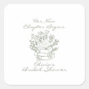 Search for new beginnings stickers Green