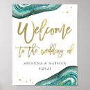 Search for turquoise wedding posters Agate