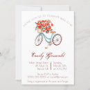 Search for bicycle bridal shower invitations Vintage
