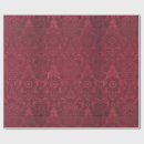Search for red velvet wrapping paper Vintage