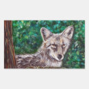 Search for coyotes stickers Dog