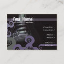 Search for music industry business cards Guitar