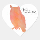 Search for wise owl stickers Woodland