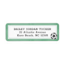 Recherche de football labels return address labels Pour enfants