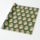 Search for classic santa wrapping paper Claus