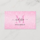 Search for elegant script monogram business cards Sparkle