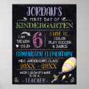 Search for first day of school posters Chalkboard