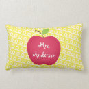 Recherche de pomme rouge coussins Teacher