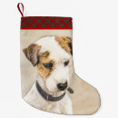 Search for jack russell christmas stockings Terrier