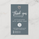 Recherche de coeur bleu cartes visite Logo