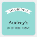 Search for adult birthday stickers Thank you