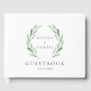 Search for simple wedding guest books Boho