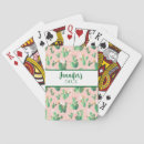Search for cactus playing cards Pink
