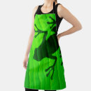 Search for silhouettes aprons Green