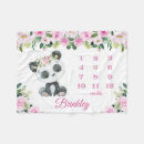 Search for panda bear blankets Watercolor