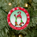 Search for funny gnomes ornaments Gnome christmas