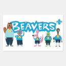 Search for beavers stickers Scouting