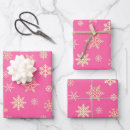 Search for hot pink christmas wrapping paper Winter